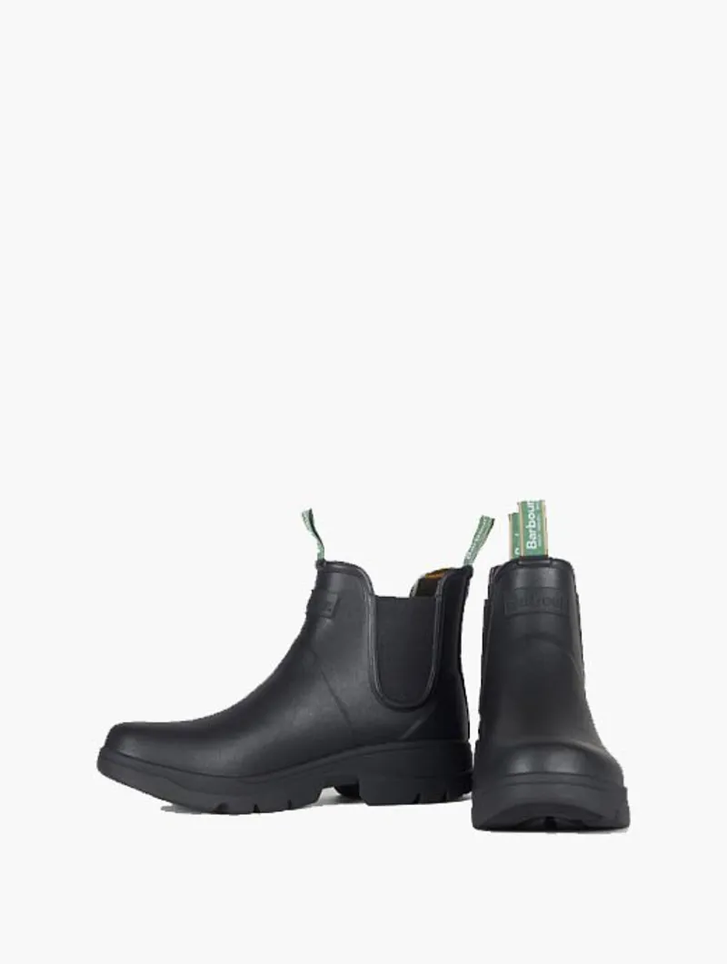 Barbour Mens Fury Chelsea Boot in Black-2